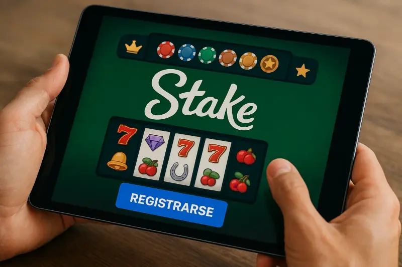 Cómo registrarse en Stake paso a paso